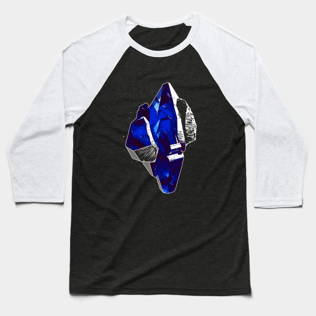 Sapphire Baseball T-Shirt by eranfowler